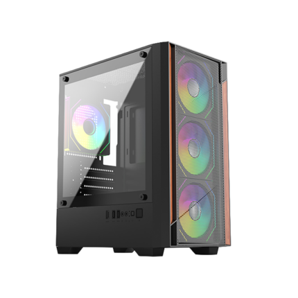 FRISBY FC-8980G 550W ARGB 4X FAN GAMING KASA - KAR65152