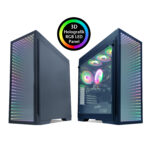 QUADRO QT100 TITAN Gaming Kasa Pencereli 3D 4xRGB FAN - KAR64348 - Görsel 2