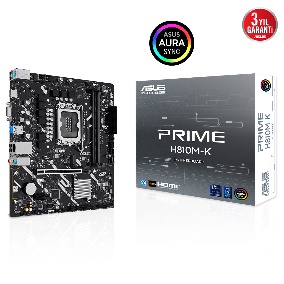 cz9wXaFRMpC3MFn7SLVbVRydLbQJFY5ThrTsL97p ASUS PRIME H810M-K LGA1851 DDR5 6400 HDMI VGA M2 USB3.2 AURA RGB mATX - KAR64618 - Görsel 1