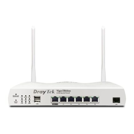 Draytek Vigor 2866Ax (WiFi6) VDSL2 & ADSL2+ Dual-WAN Wireless Security - KAR62320