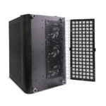 QUADRO QX100 EAGLE Gaming Kasa Pencereli Led Ekran Siyah 9xRGB FAN - KAR64346 - Görsel 3