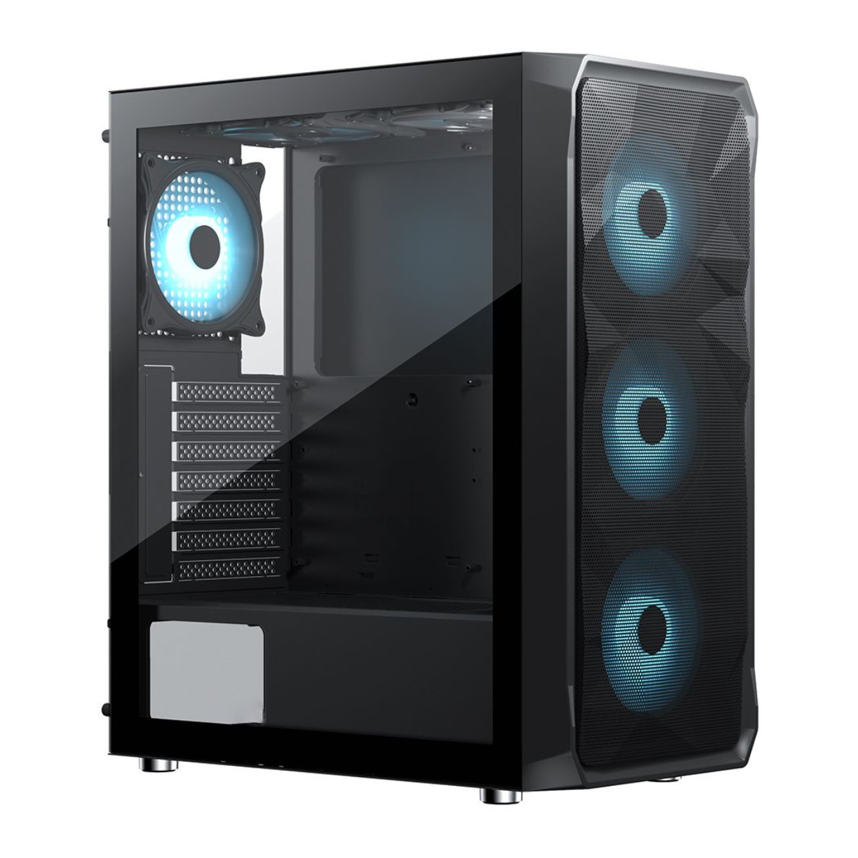 vQztuBY1CtFbdcSRemIgoBks2S6kQKih42G33PWc FRISBY FC-9485G 600W 80+ BRONZE 4X RGB MESH GAMING KASA - KAR62290 - Görsel 1