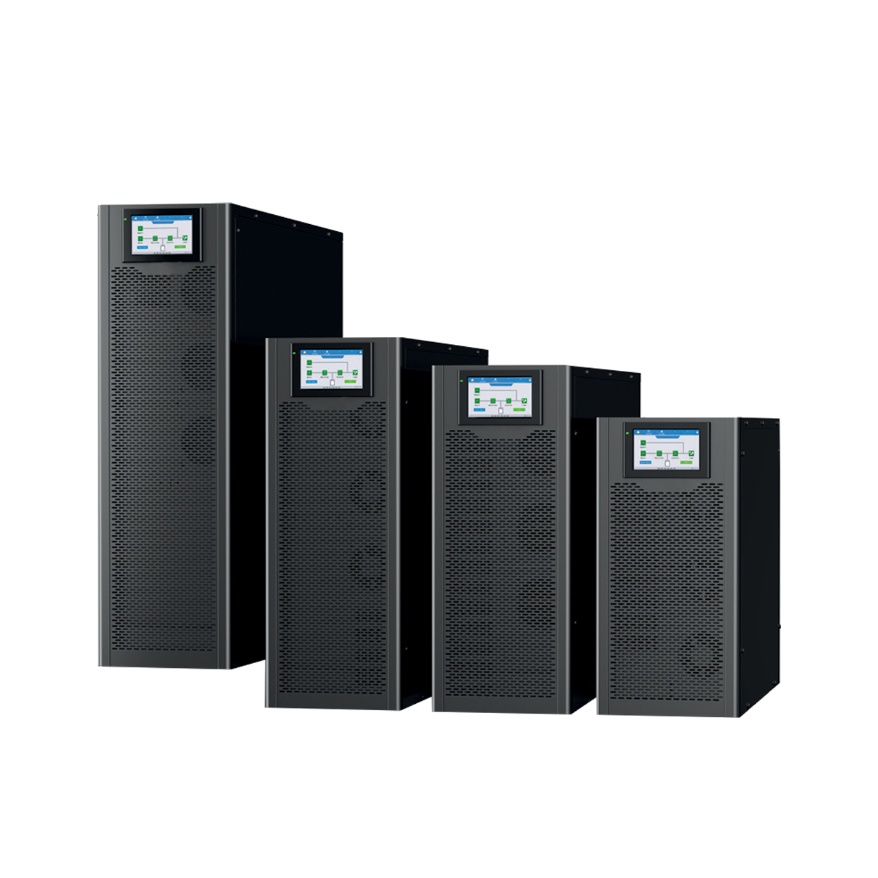 w4T79s6Xse71BKU22oJIDyAHE0Y5Iqm0ygh0CE0P TESCOM Teos+ 30KVA 3F/3F (60x 9AH) Online UPS - KAR64505 - Görsel 1