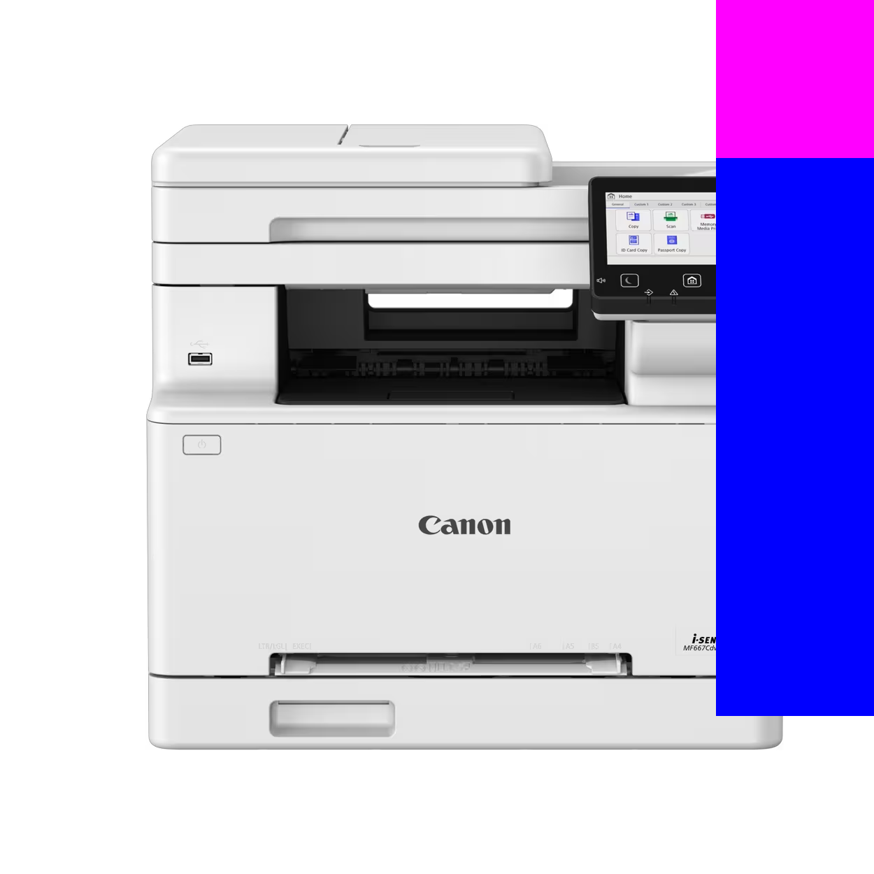 DaTVc8ZEqTLdxXsjJ7cr6NjcpfUV6pPgICYnaLHU CANON i-SENSYS MF667CDW Renkli Çok Fonksiyonlu Lazer Yazıcı A4 - KAR65194 - Görsel 1