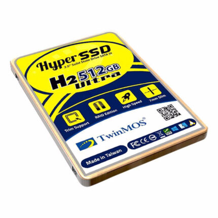 TwinMOS 512GB 2.5" SATA3 SSD 580Mb-550Mb/s TLC 3DNAND - KAR56961