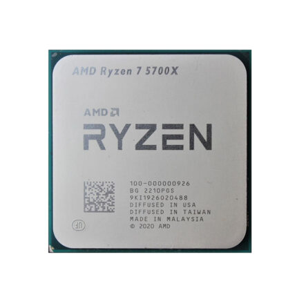 AMD Ryzen 7 5700X 3.4GHz 32MB AM4 TRAY 65W (Grafik Kart YOK, Fan YOK) - KAR59993