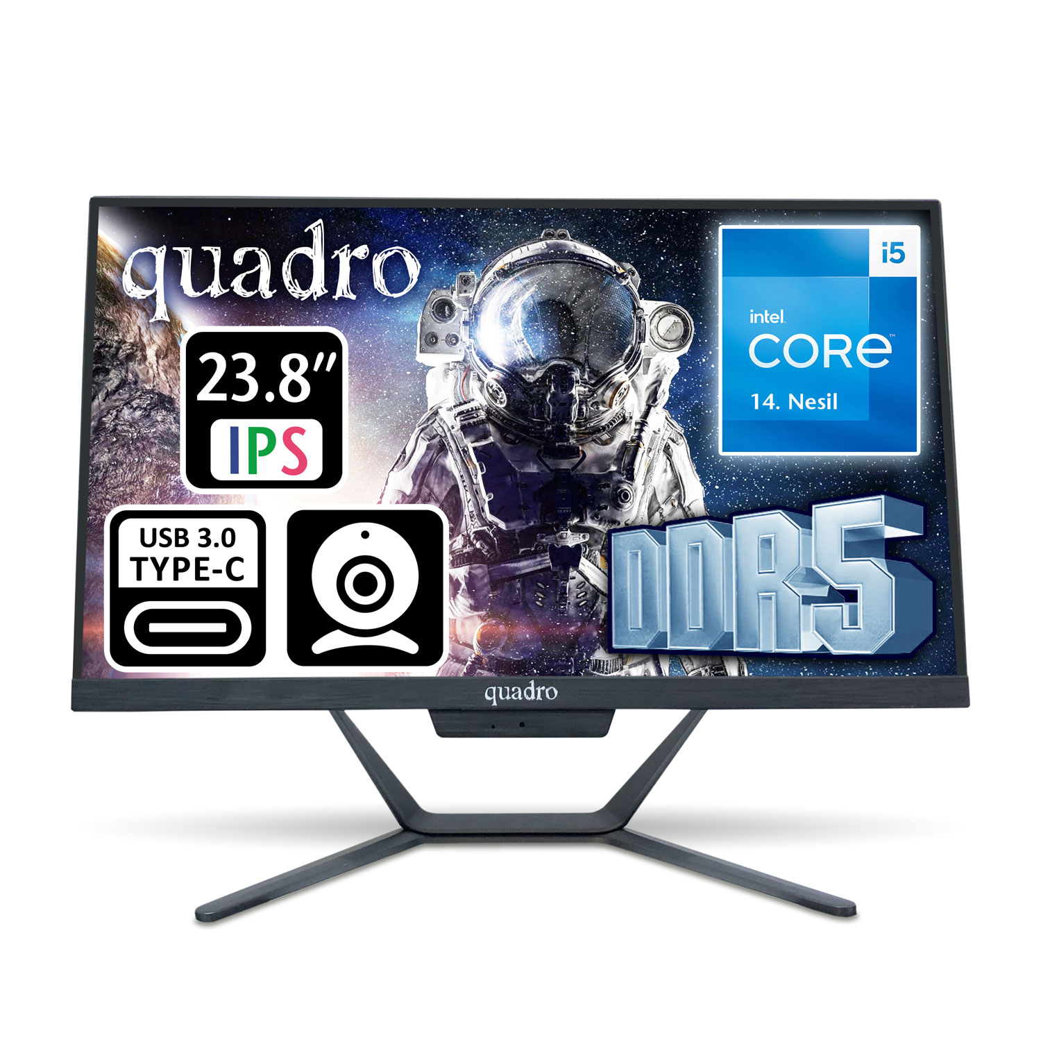 S4hjgtn8kFxIgwhNfVK9T9Z4bjBXUpHte4sqQlMM QUADRO STARK 23.8" IPS i5 14400 8GB 512SSD FDOS - KAR65251 - Görsel 1