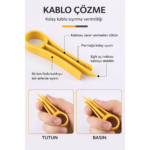 TRKLink TRK-E-03 Cat5-6 Kablo Ayırıcı ve Düzenleyici - KAR64995 - Görsel 4