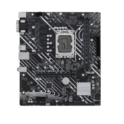 ASUS PRIME H610M-E D4-CSM H610 LGA1700 DDR4 3200 DP HDMI VGA 2xM2 USB3.2 MATX - KAR56980
