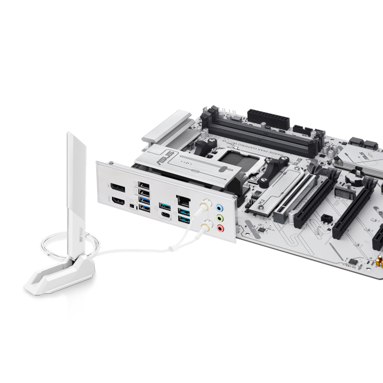 9Yk7NEzzidRNCixQ5OGFoaztoRfcdW88LlRrc4h3 ASUS B650E MAX GAMING WIFI W AM5 DDR5 8000 HDMI DP M2 USB3.2 AURA ATX - KAR63073 - Görsel 1