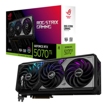 16 GB ASUS ROG-STRIX-RTX5070TI-16G-GAMING RTX 5070TI GDDR7 256bit 2xHDMI 3xDP RG - KAR65007