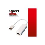 QPORT Q-URJ45 USB TO RJ45 ETHERNET - KAR63557