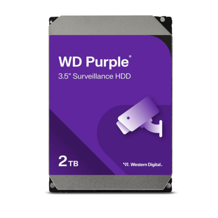 WD 2 TB PURPLE 5400RPM 64MB SATA3  7/24 Güvenlik HDD - KAR64299