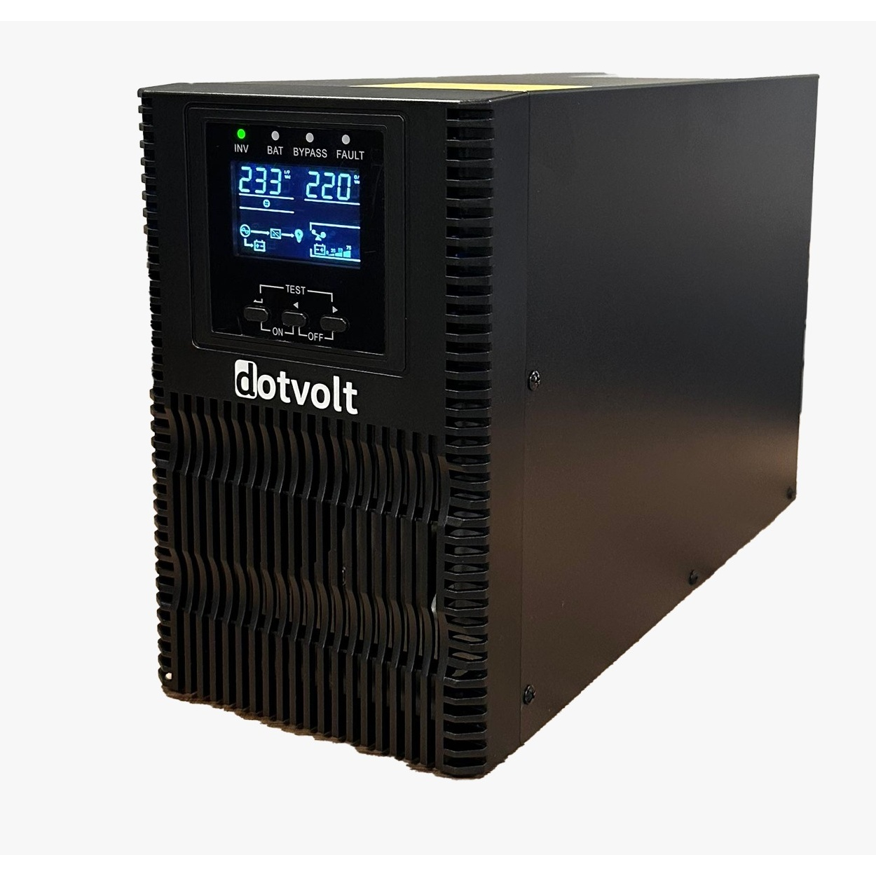 HBVjaCK3aElPerSPTko2TDV0FDudVr93QblG7wpJ DOTVOLT VOLT MN PLUS 1 KVA 1/1 2x7AH 5-15dk ONLINE UPS - KAR65000 - Görsel 1