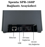 SPENTA SPR-160P (Ethernet+Usb) Termal Fiş Yazıcı - KAR63628 - Görsel 2