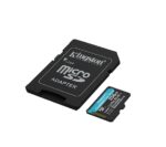 KINGSTON 256GB CanvasGo+ microSDXC 200MB/s A2 U3 V30 Card + Adaptör - KAR63769 - Görsel 3