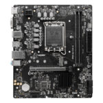 MSI PRO H610M-E SOKET 1700 DDR5 5600MHZ(OC) HDMI VGA M.2 USB3.2 1x 1G LAN mAT - KAR58677 - Görsel 4