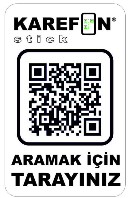 KAREFON Stick Qr Akıllı Eşya Etiket - KAR65469