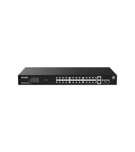 TENDA TEG228P-24-410W 24GE PoE Port (410W), 4xSFP Cloud Yönetilebilir Switch - KAR63241