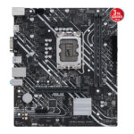 ASUS PRIME H610M-K D4 ARGB Intel H610 LGA1700 DDR4 3200 HDMI M2 USB3.2 AURA RGB - KAR60657 - Görsel 3