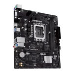 ASUS PRIME H610M-R-SI H610 LGA1700 DDR5 5600 DP HDMI VGA USB3.2 mATX-Beyaz Kutu - KAR63521 - Görsel 3