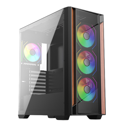 FRISBY FC-9575G 750W 80+ BRONZE ARGB 4X FAN GAMING KASA - KAR65153