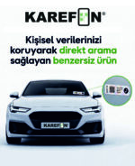 KAREFON  Qr Araç Etiketi - Mobil - Son Teknoloji Araç İletişim Platformu - KAR65485
