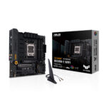 ASUS TUF GAMING B650M-E WIFI AM5 DDR5 6400 2xDP HDMI AX WiFi+BT AURA RGB mATX - KAR63102 - Görsel 2