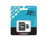KINGSTON 256GB CanvasGo+ microSDXC 200MB/s A2 U3 V30 Card + Adaptör - KAR63769 - Görsel 4
