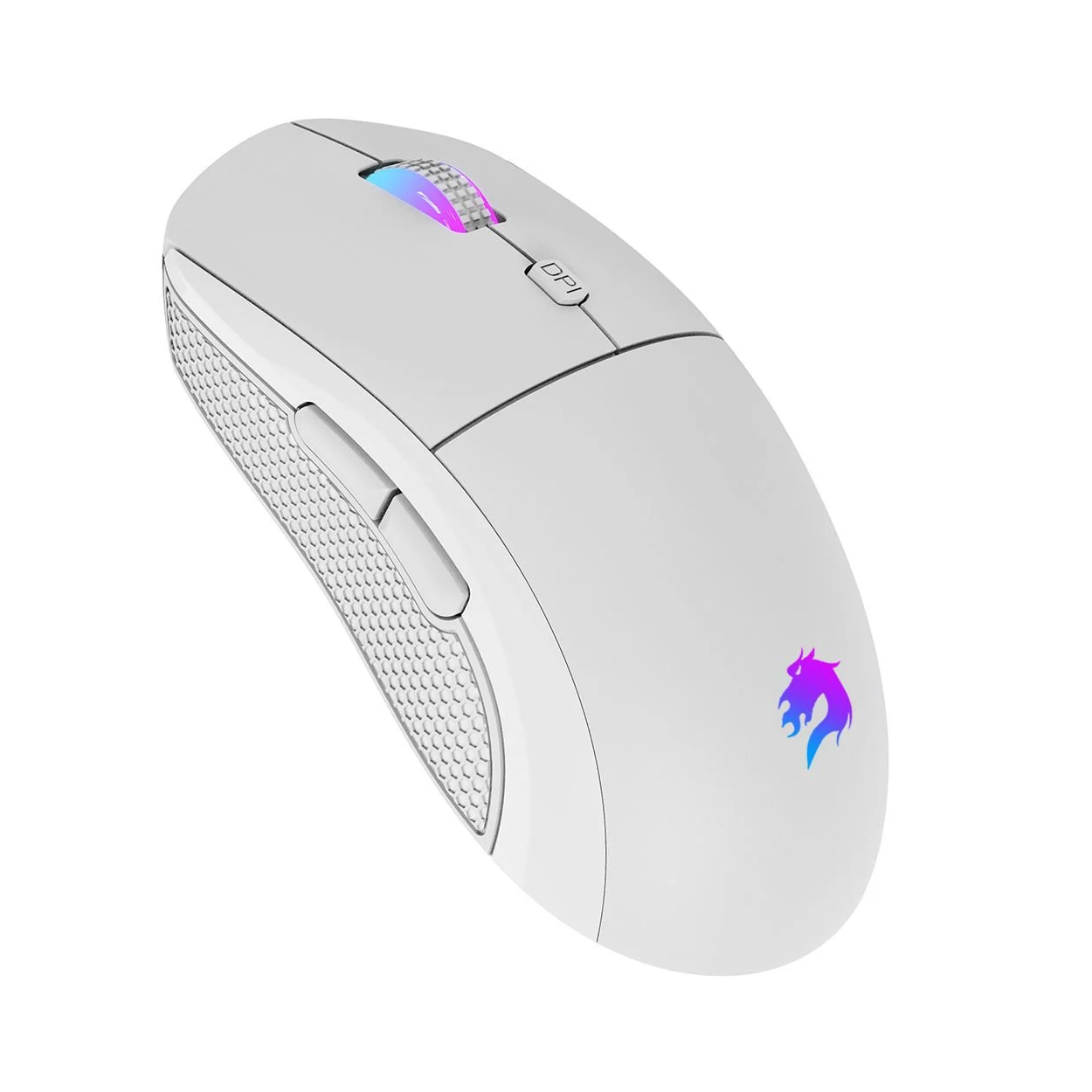 oojF5o55YaWrpsHlMJmgbmQ9NV2fPyxdi2No2iYd GameBooster M11 Dire RGB Aydınlatmalı Beyaz Profesyonel Gaming Mouse - KAR64377 - Görsel 1