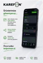 KAREFON  Qr Araç Etiketi - Mobil - Son Teknoloji Araç İletişim Platformu - KAR65485 - Görsel 7