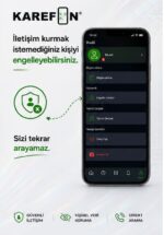 KAREFON Qr Araç Etiketi - Mobil - Son Teknoloji Araç İletişim Platformu (Yıllık) - KAR63994 - Görsel 4
