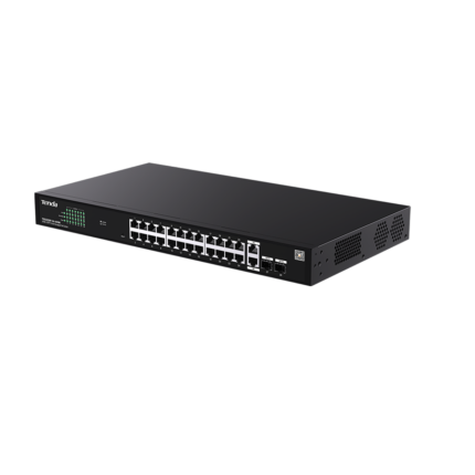 TENDA TEG2228P-24-410W 24GE PoE Port (410W), 2x Uplink, 2x SFP Cloud Managed SW - KAR64445