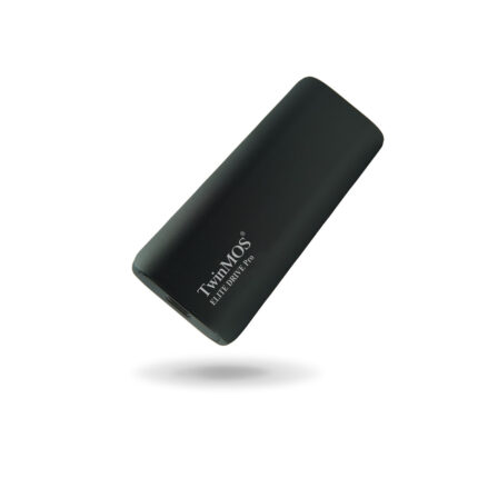 TwinMOS 2TB Taşınabilir External SSD (1100-1050Mb/s) Type-C/USB Dark Gray - KAR63442
