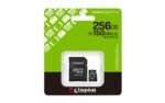 KINGSTON 256GB Canvas Select Plus Gen3 MicroSDXC UHS-I 150MB/S CL10 Card + Adapt - KAR63947